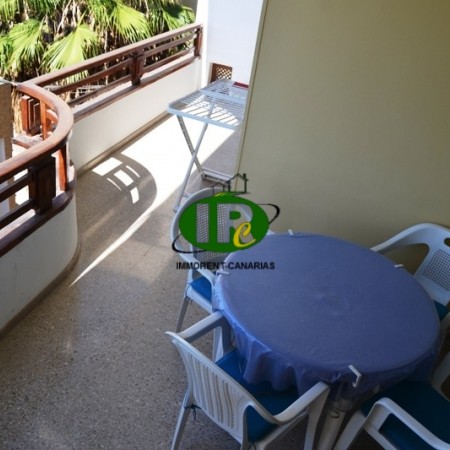 2 bedroom apartment, balcony with seating and sea-view