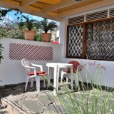 Vacation studio bungalow in 2nd row sea. Tiled terrace with seating area - 1