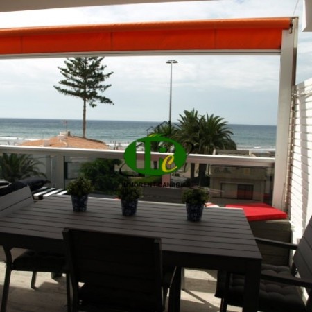 Holiday apartment, newly renovated in 2nd row sea with 2 bedrooms and sea views