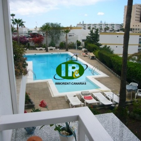 One bedroom apartment on the first line of the beach in Playa del Ingles