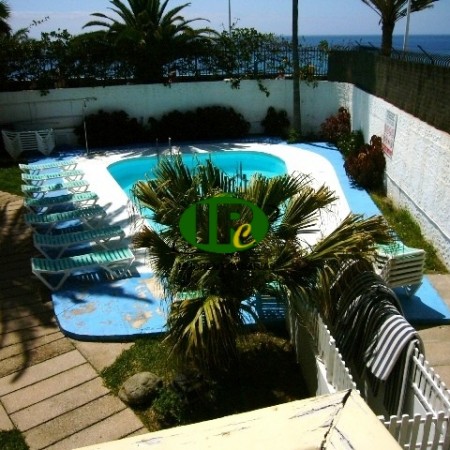 Beautiful holiday apartment in 1st row to the sea, in a beautiful small complex