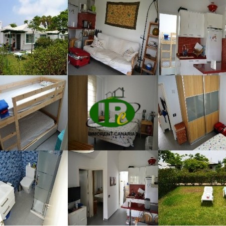Bungalow de vacaciones con 2 dormitorios hasta 4 personas en una zona tranquila