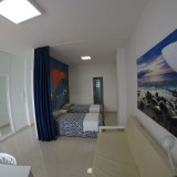 Apartmentstudio mit 1 Schlafzimmer mit Balkon - 1