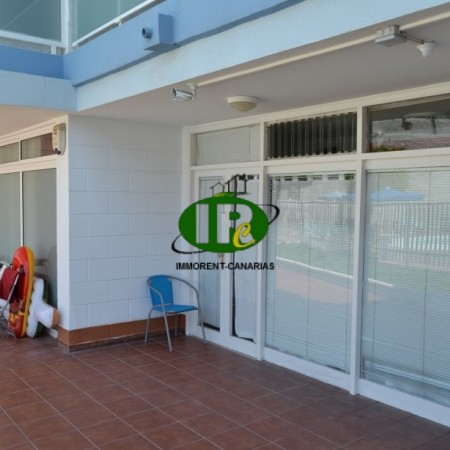 Apartment studio on the ground floor with a small living area for sale in playa del ingles