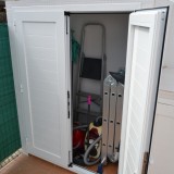 Bungalow de vacaciones reformado en un complejo tranquilo. Con 1 dormitorio y gran terraza cerrada
