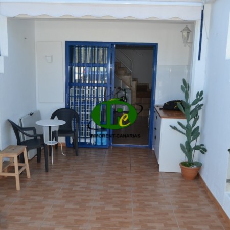 Duplex bungalow mit 1 Schlafzimmer mit Terrasse in Maspalomas zu vermieten