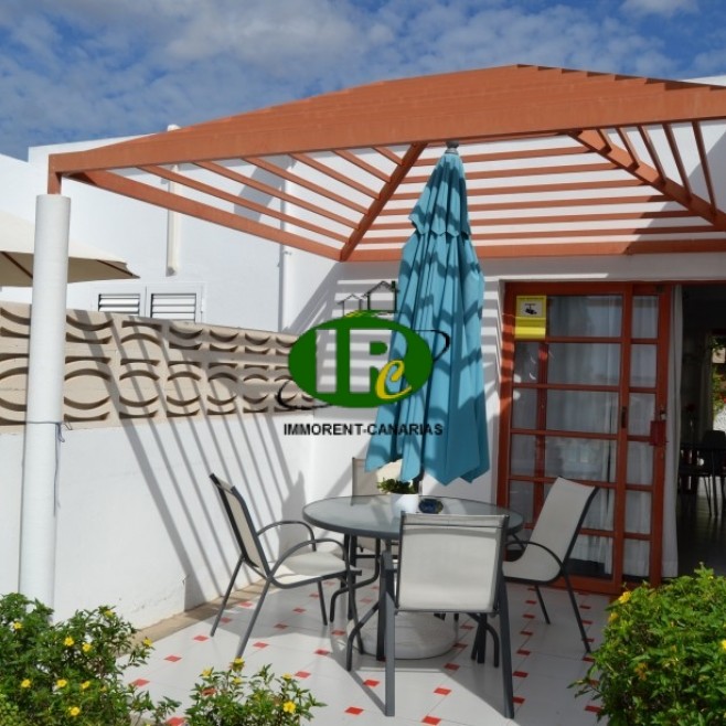 Gerenoveerde bungalow met één slaapkamer te huur in Sonnenland