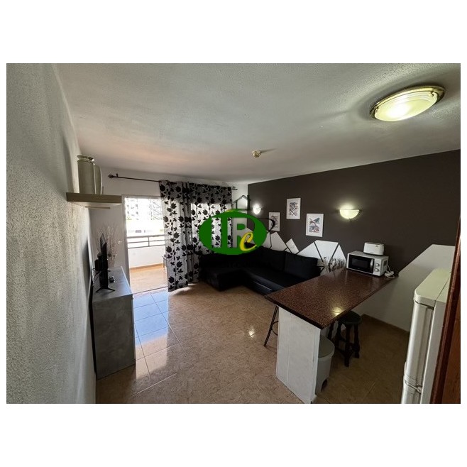 Urlaub Apartment mit 1 Schlafzimmer in zentraler Lage Balkon Zu vermieten in Playa del Inglés